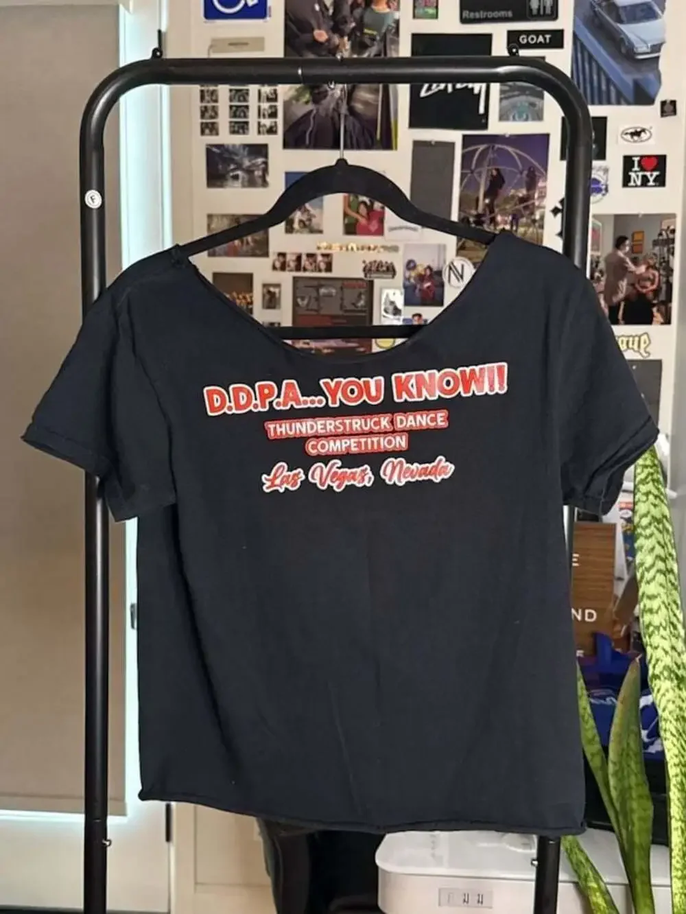 Dellandrea Dance Studio 2024 Nationals Black Crop T-Shirt